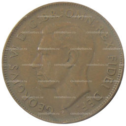 1 пенни 1952 года Австралия