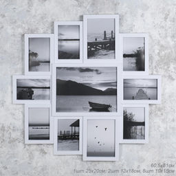 Фоторамка коллаж 61,5х60,8 / 342-1 /уп 12/11 фото - ГалеонТрейд фото 4