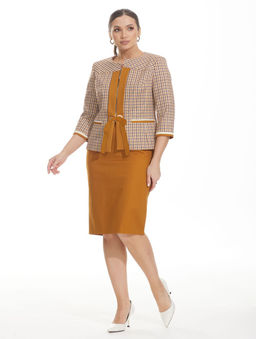 Костюм ELady 3351 горчица  фото 4