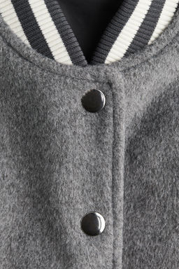Chaqueta de b?isbol en polar - H&m фото 4