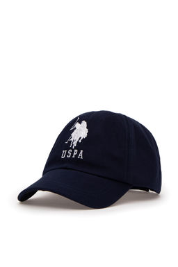 Темно-синяя шапка для мальчика