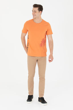 Erkek Kiremit Bisiklet Yaka Ti__rt