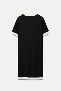 SHORT PLAIN KNIT DRESS - Zara фото 7