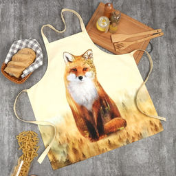 Фартук Этель «Лес», 65×60 см, хлопок 100 %, саржа, 190 г/м²