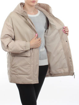 M24-211 BEIGE Куртка демисезонная женская (100 гр. синтепон) - Fashion фото 7
