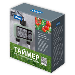 UST-W42 IP65 OLIVE Таймер для автоматического полива. 2 канала. Корпус оливковый. ТМ Uniel - Volpe фото 4