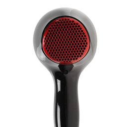 Фен Luazon LGE-004, 3800 Вт, 2 скорости, 3 температурных режима, красно-чёрный