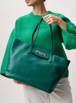 Сумка на плечо Azaro 30595 зеленый изумруд
