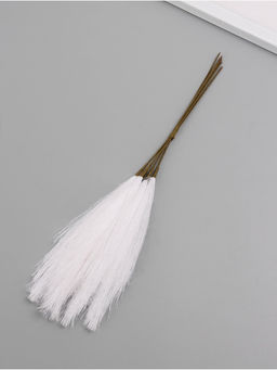 Цена за 5 шт. Искусственное растение для творчества «Ковыль», белый, 29 см