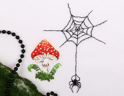 Набор для вышивания PANNA Живая картина JK-2205 Лесная история 4.5 х 5.5 см