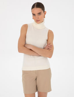 Ekru Slim Fit Kazak - Pierre cardin фото 3