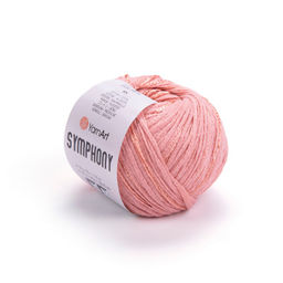 Симфония (Symphony) пряжа YarnArt 80%хлопок 20%вискоза 10х50г/125м  фото 18