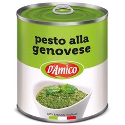 Соус Песто "Pesto alla Genovese" на основе подсолнечного масла "DAmico" ж/б (0,800 кг)