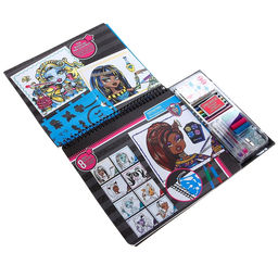 Большой набор для творчества "Уроки макияжа в Школе Монстров", с 7 лет