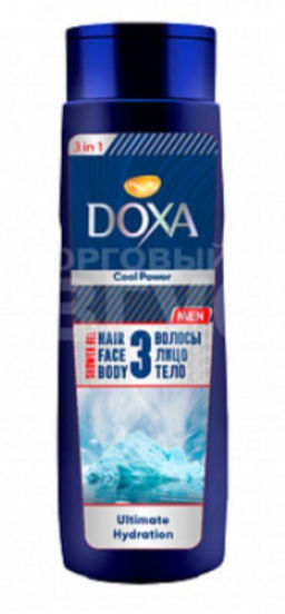 Гель для душа DOXA 3в1 "Максимальное увлажнение" (400мл) (ТУРЦИЯ)