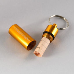 Адресник Талисман для вложения записки, капсула 5.2х1.4 см - Пушистое счастье фото 4