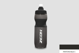 Бутылка для воды велосипедная ZEON WB225 гоночная, антискольз, NEW кэмэлбак, пищевой hi-quality PP, 750ML цвет black/уп100