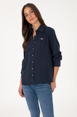 Kad_n Lacivert Uzun Kollu G_mlek Sepette S_rpriz _ndirim - U.s. polo assn фото 3