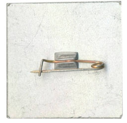 Значок Останкино (золотистый фон)