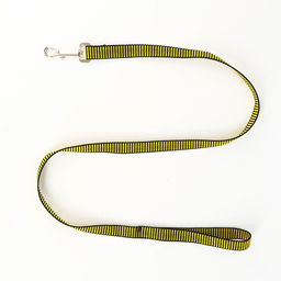 Комплект амуниции рельефный, поводок 120 х 2 см, ОГ 44-50 см, жёлто-чёрный - Пижон фото 6