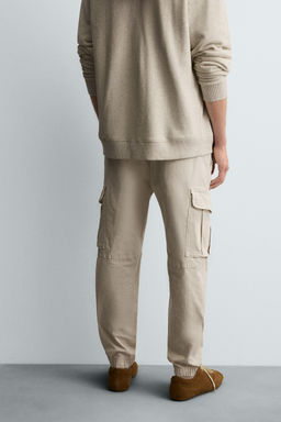 PANTAL?N CARGO SLIM FIT / Hielo - Zara фото 11