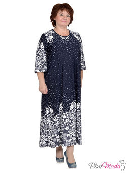 Платье Модель №647 размеры 44-82 - Plusmoda фото 3