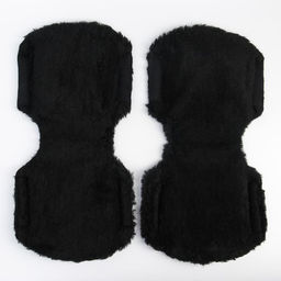 Варежки-муфты на ручку коляски, 2 шт., цвет синий - Simaland фото 8