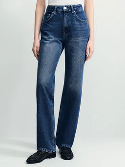 Джинсы straight с высокой посадкой / Zarina  фото 6