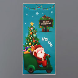 Цена за 50 шт. Пакет подарочный новогодний, для сладких подарков Новогодний МИКС №2 13?27 см1 см - UPAK LAND фото 12