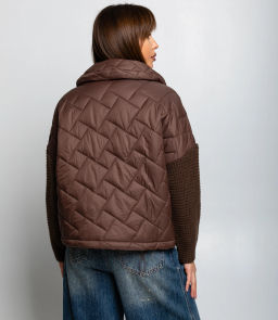 Куртка #КТ01 (13), коричневый - Dommod фото 3