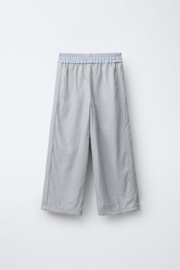 PANTAL?N NYLON LAZOS FORRO POLAR / Gris - Zara фото 2