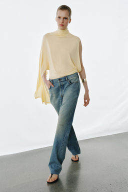 JEANS ZW SLIM TIRO MEDIO / Azul medio