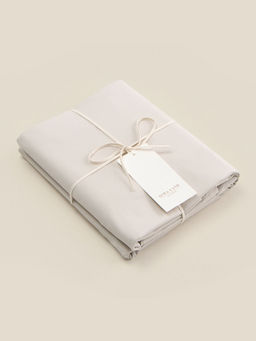 Простыня 1.5 спальная SL Home Percale 300ТС, 160235 см, молочная, хлопок 100% - Sima-land home фото 5