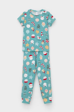 К 1597/пыльная бирюза,игрушки на елку пижама дет - Crockid фото 3