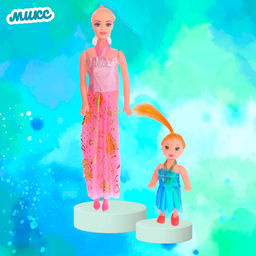 Кукла-модель Каролина с малышкой, МИКС - Simaland фото 15