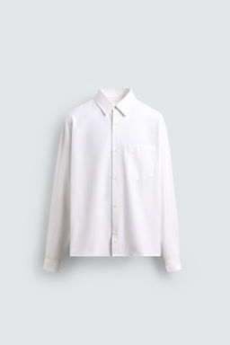 OVERSIZE FIT OXFORD SHIRT - Zara фото 7