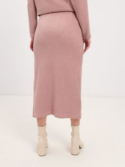 Юбка трикотажная KATHARINA KROSS KK-SKT-006Kn-брусничный  фото 3