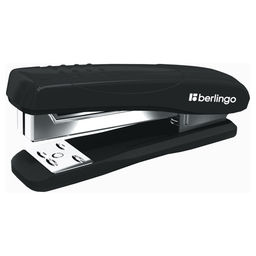 Степлер Berlingo "Comfort" №24/6, 26/6 пластиковый (H3530) черный, до 25л.