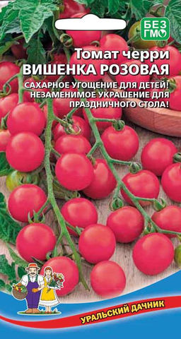 Томат ВИШНЯ РОЗОВАЯ Сахарное угощение для детей! Незаменимое украшение для праздничного стола!