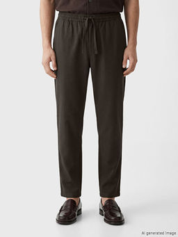 Брюки Regular Fit под лен мужские