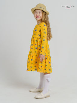 Платье Тиана одуванчики на желтом - Sovalina фото 5