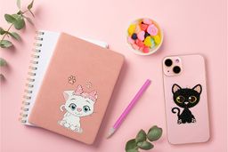 Кристальная (алмазная) мозаика ФРЕЯ ALVN-305 наклейки Котята 7.5 х 9 см