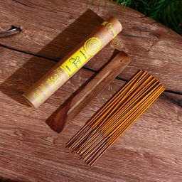 Благовония Organic. Чакры, аромапалочки, Манипура, набор 30 шт, с подставкой