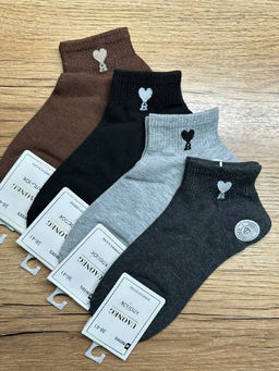 BK967 Носки, 4 пары МУЛЬТИЦВЕТ