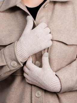 Перчатки детские сенсорные Kim Lin - Соль&перец фото 2