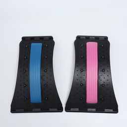 Массажёр для спины, трёхуровневый, с магнитом, 36×23 см, МИКС