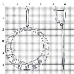 СЕРЬГИ 33015260Пл5 - Красная пресня фото 2