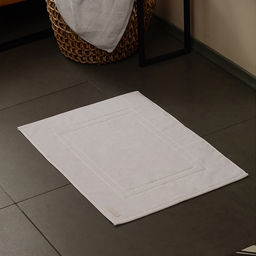 Коврик махровый SL HOME: Basic Блан де Блан, 5070 см, хлопок 100%
