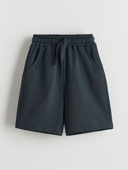 Ay? Teddy Bask?l? Erkek ?ocuk Ti??rt ve ?ort 2li