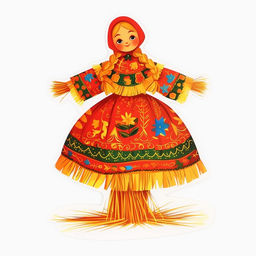 Гирлянда и плакат Здравствуй, масленица, 20 х 30 см - Страна карнавалия фото 2